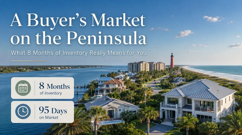 A Buyer's Market on the Peninsula: What 8 Months of Inventory Really Means for You